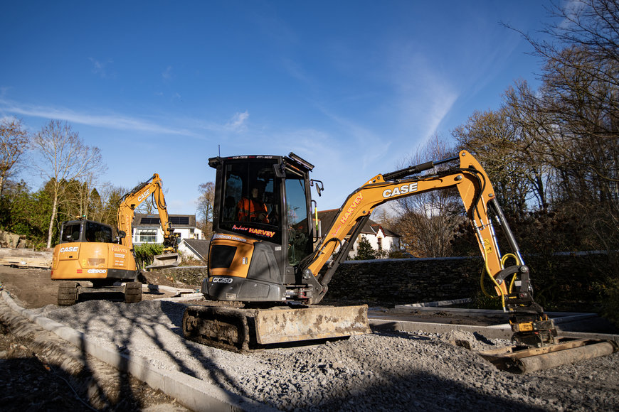 LAKE DISTRICT GROUNDWORKS CONTRACTOR BUILDS ON CASE FLEET 